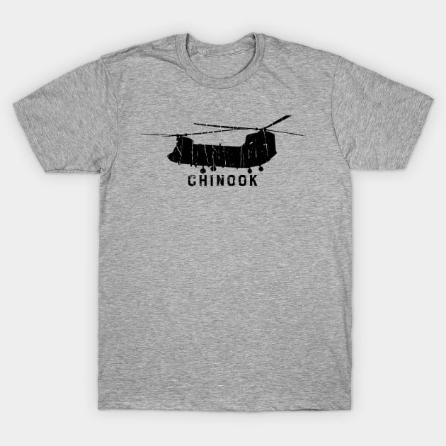 CHINOOK HELICOPTER T-Shirt by Cult Classics